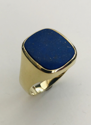 Lapis-Siegelring 585 GG